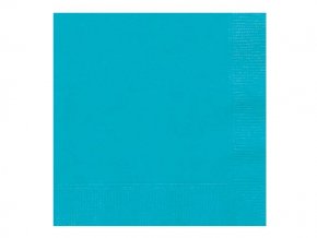 eng pl Caribbean Teal Lunch Napkins 33 cm 20 pcs 25667 1