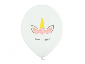 eng pl Pretty Unicorn Balloons 12 6 pcs 44650 1