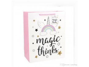 unicorn colorful small kraft paper gift bag with handle festival jewelry bags wedding birthday party gift package wrapping supplies 0302 (3)