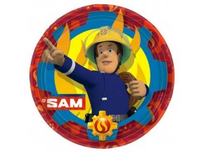 eng pl Fireman Sam Plates 23cm 8 pcs 25532 1
