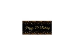 eng is Happy 50 Birthday poster 70 x 33 cm 71555
