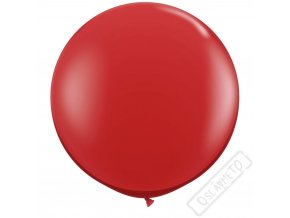 nafukovaci jumbo balon cerveny 85cm