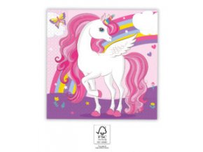 Servítky Unicorn-Jednorožec 20ks v balení