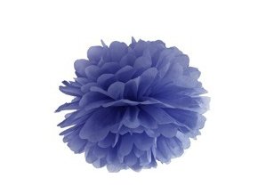 Pompom Navy Blue 25cm