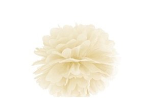 Pompom Ivory 25cm