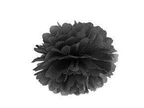 Pompom Black 35cm