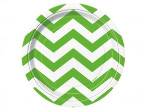 Tanier Lime Green Chevron 8ks v balení
