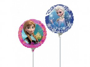 Fóliový balón Frozen na paličke 23cm