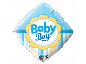 Fóliový balón Baby Boy modrý 46cm