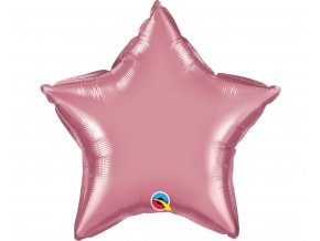 balon foliowy 20 cali ql str chrom fiolkowo rozow