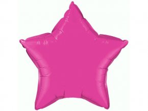 Fóliový balón Star Pink metall 47cm