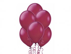 Latexový balón ˝11˝ Metallic Burgundy 1ks v balení