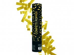 eng pl Gold metallic confetti cannon 40 cm 1 pc 59853 1