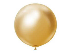 chrome arany kerek latex lufi rr24 39