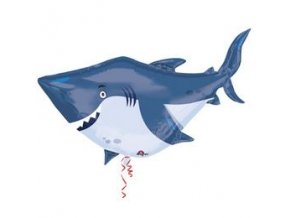 ocean buddies shark capa super shape folia lufi n3377401