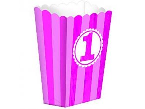 Girls 1st Birthday Popcorn Box 1STAGPOP