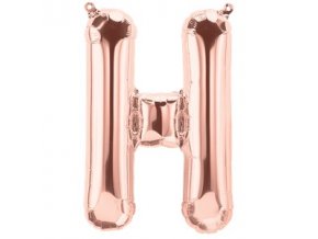 Rose Gold Letter H Balloon FOIL2733 v1