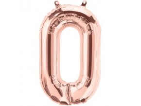 Rose Gold Letter O Balloon FOIL2740 v1