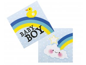 serwetki papierowe baby boy 33 x 33 cm 12 szt