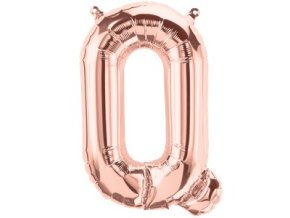 Rose Gold Letter Q Balloon FOIL2742 v1