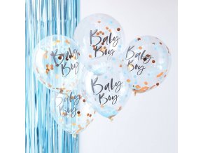 tw 802 baby boy blue confetti balloons 1