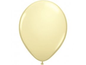 ivory silk latex balloon 11 inch 28 cm qualatex 43751