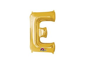Gold Letter E Balloon Foil FOIL2372 th2