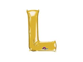 Gold Letter L Balloon Foil FOIL2379 th2