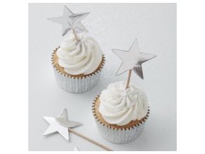 ms 135 silver star cupcake toppers min