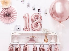 eng pl Mini Shape Number 1 Pink Foil Balloon 35 cm 1 pc 34021 2