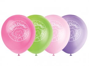 eng pl Baby Shower Latex Balloons 31 cm 8 pcs 24393 1