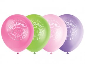 eng pl Baby Shower Latex Balloons 31 cm 8 pcs 24393 1