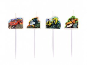 eng pl Mini Figurine Candles Blaze 4 pcs 26312 2