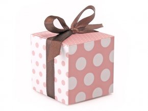 eng pl Small gift boxes with dots pink 1 packet 10 pcs 19853 2