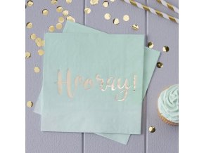 pm 223 gold hooray paper napkin min