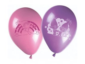 eng pl Trolls latex balloons 28 cm 8 pcs 26167 1