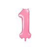 eng pl Number 1 pink SuperShape Foil Balloon 86 cm 1 pc 38326 3