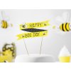 Dekorácia-zápich na tortu Včielka Happy Bee Day 1ks v baleni