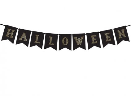 banner halloween party dekorace