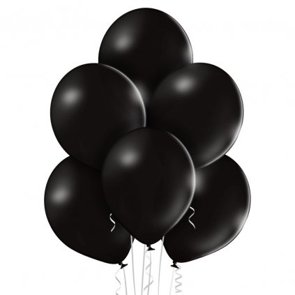 Nafukovací balónek 26 cm - černé
