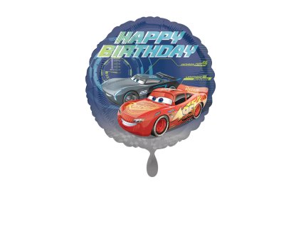 Fóliový́ balón Cars, 45 cm