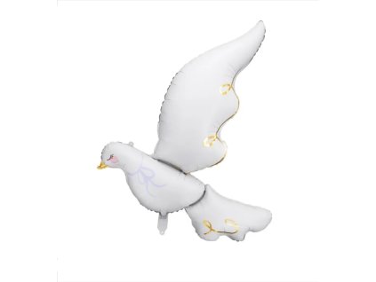 Fóliový́ balón DOVE, 80x100 cm
