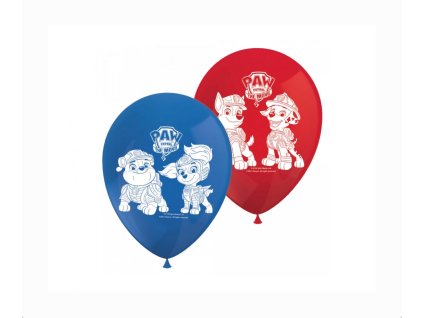 Latexové balóny Paw Patrol, balenie 8 kusov, 28 cm