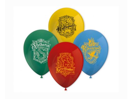 Latexové balóny Harry Potter balenie 8 kusov, 28 cm