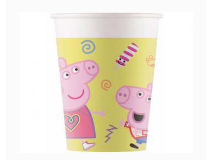 Papierové poháre Peppa Pig