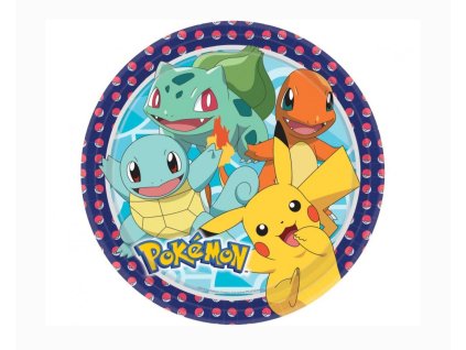 Papierové taniere Pokémon