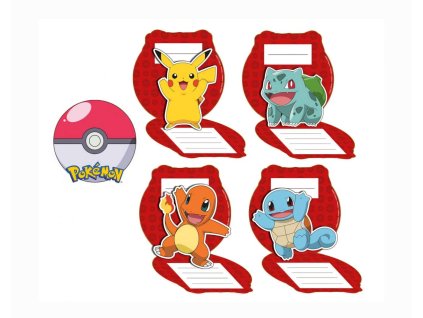 Pozvánky Pokémon