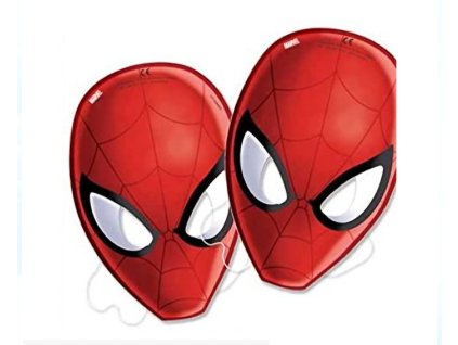 Papierové masky Spiderman