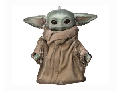 Fóliový balón Star Wars Yoda, 66x58 cm
