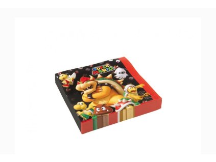 Papierové servítky Super Mario